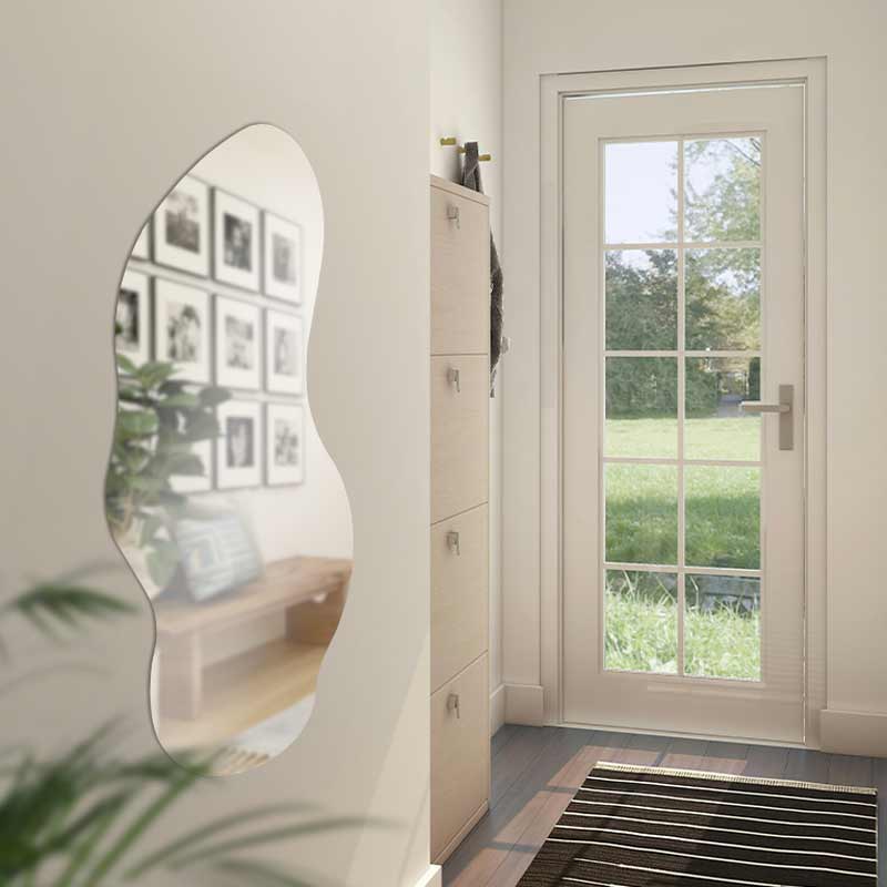 Miroir 'Wavy' forme organique