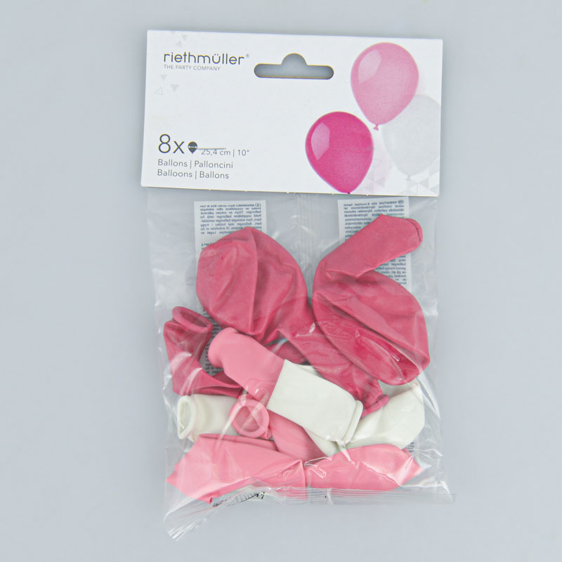 Lot de 8 ballons 'Baby Shower' 