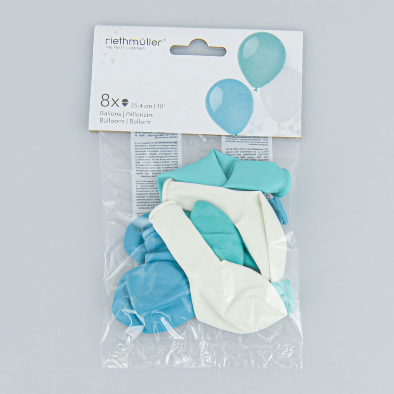 Lot de 8 ballons 'Baby Shower' 
