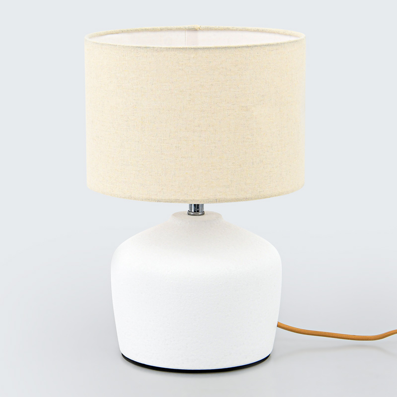 Lampe à poser 'Bianca' blanc