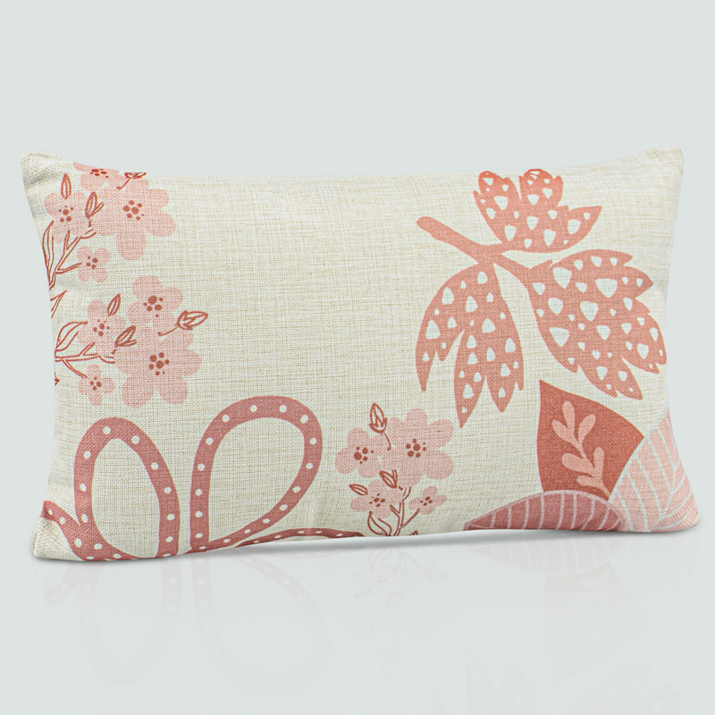 Coussin imprimé  'Indila' 