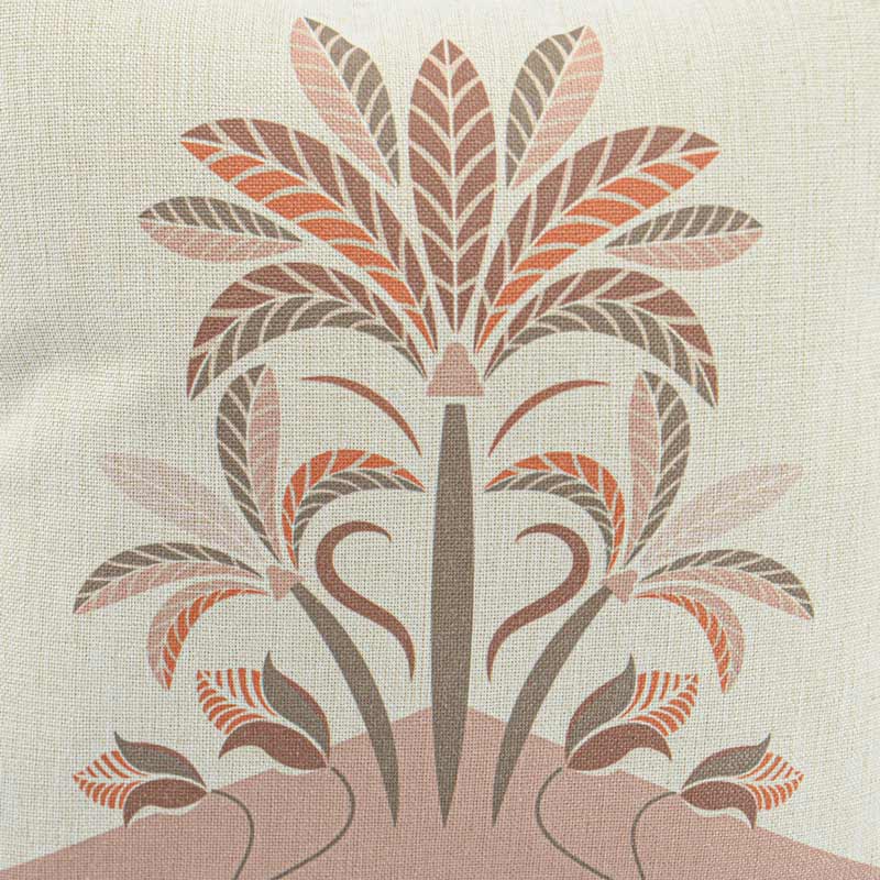 Coussin imprimé 'Cléopâtre'