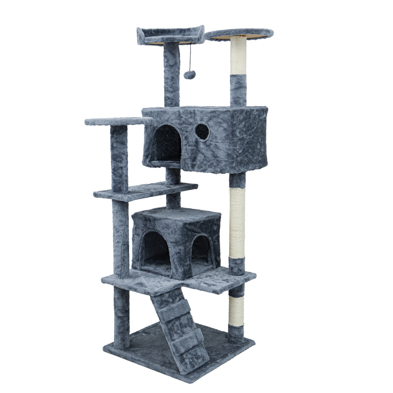 Arbre à chat 2 niches avec échelles
