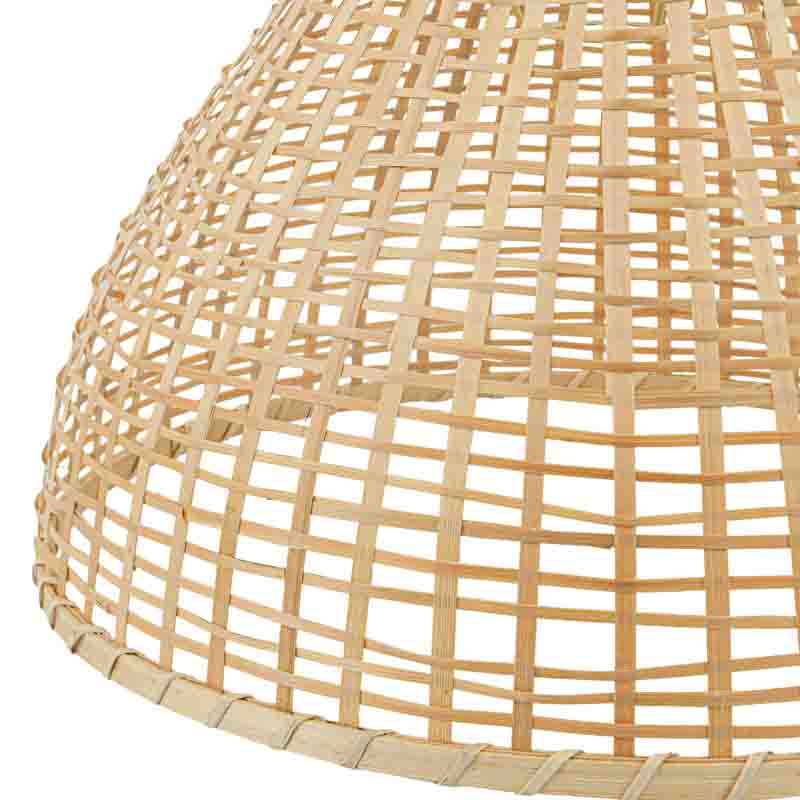 Suspension 'Sakura' en bambou beige