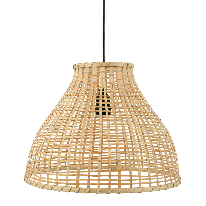 Suspension 'Sakura' en bambou beige