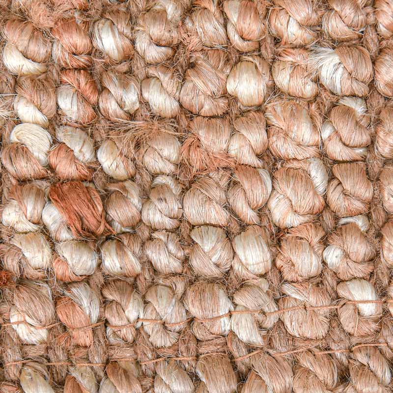 Tapis rectangulaire jute laine 'Jakarta' 