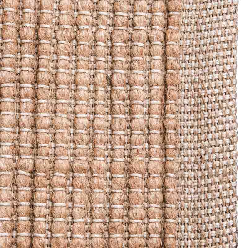 Tapis rectangulaire jute laine 'Jakarta' 