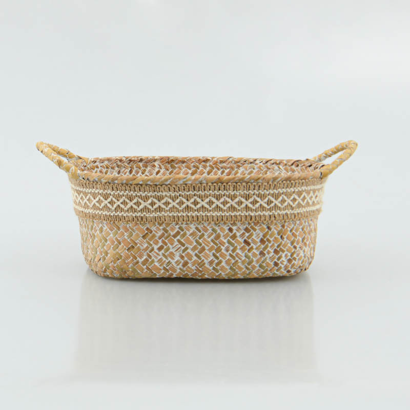 Corbeille 'Milva' jonc de mer