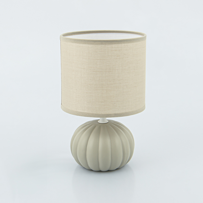 Lampe en céramique 'Hoya' taupe