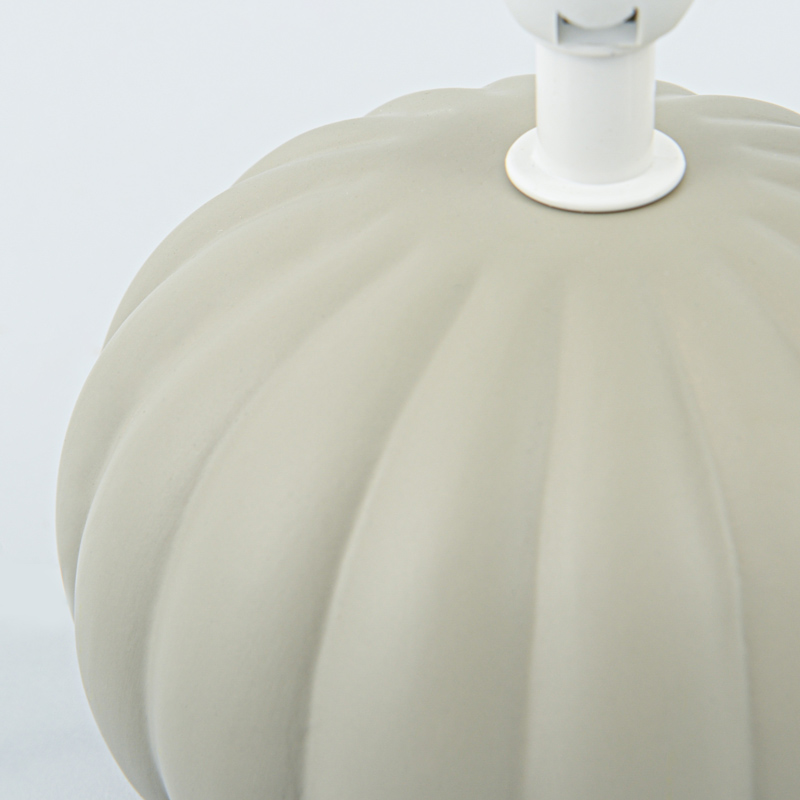 Lampe en céramique 'Hoya' taupe