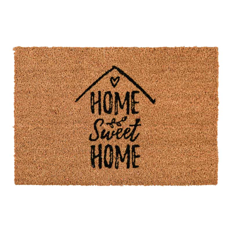 Tapis maison 'Sweet Home' coco