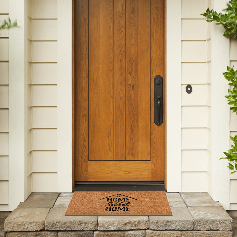 Tapis maison 'Sweet Home' coco