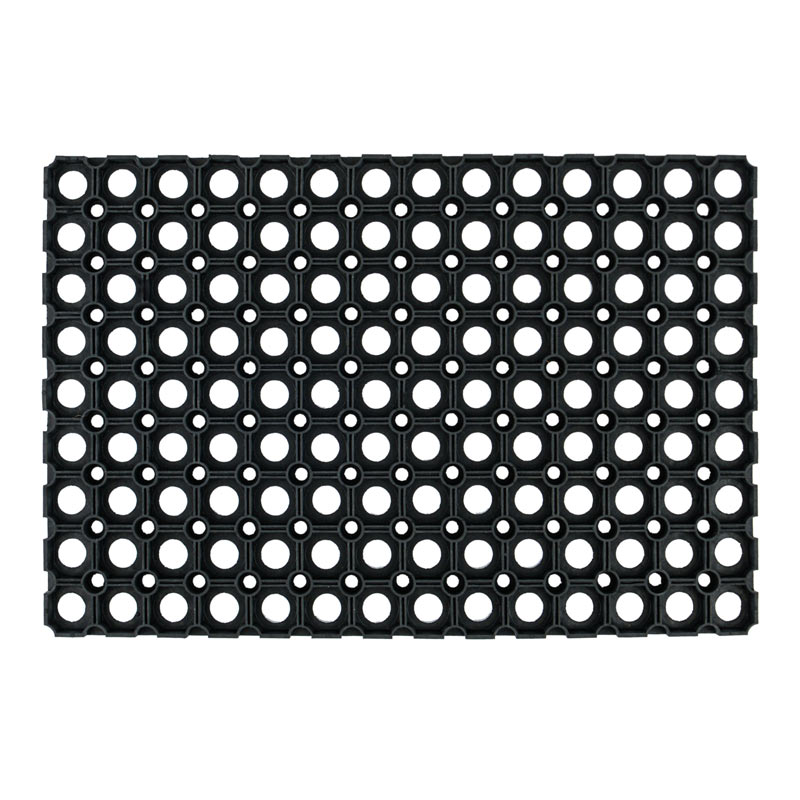 Tapis ajouré cercles en caoutchouc