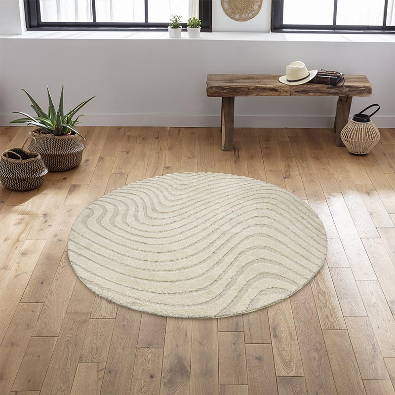 Tapis rond 'Cosy' 