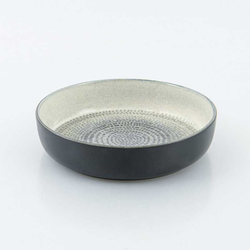 Assiette multiusage 'Leonie' gris