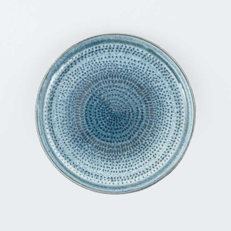 Assiette à dessert 'Leonie' bleu