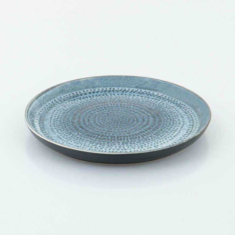 Assiette à dessert 'Leonie' bleu