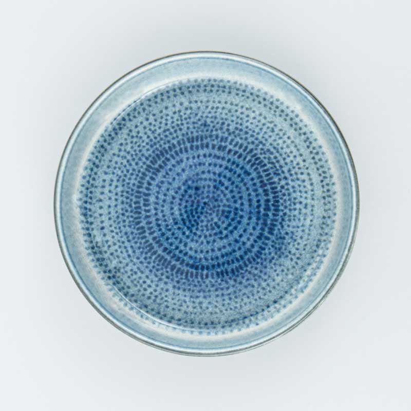 Assiette multiusage 'Leonie' bleu