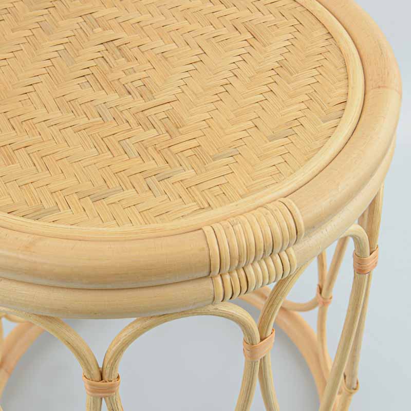 Table d'appoint 'Paola' en rotin