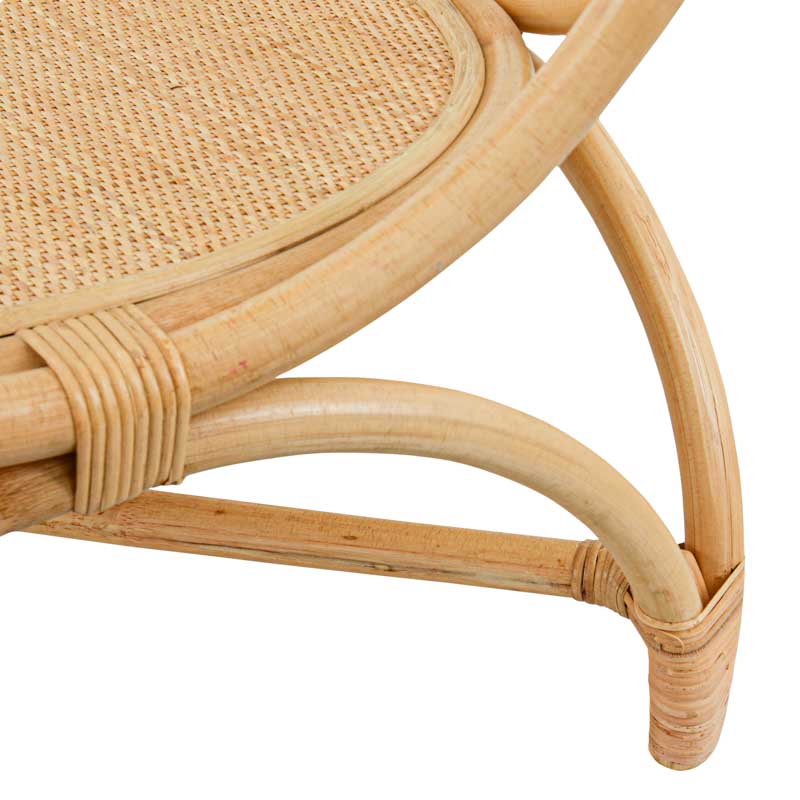Table basse 'Sofia' en rotin