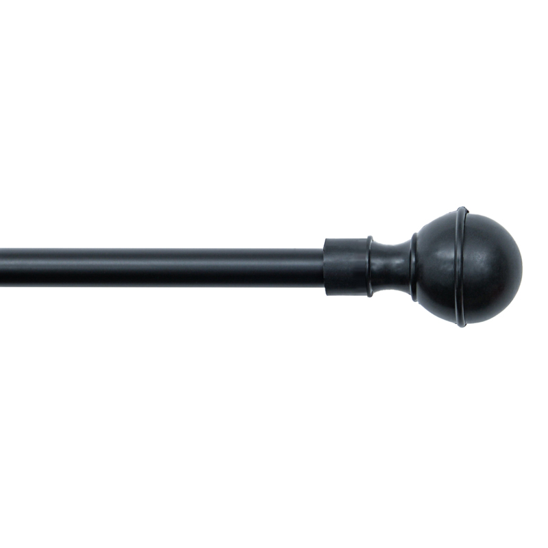 Kit extensible 'Boule' en métal noir mat