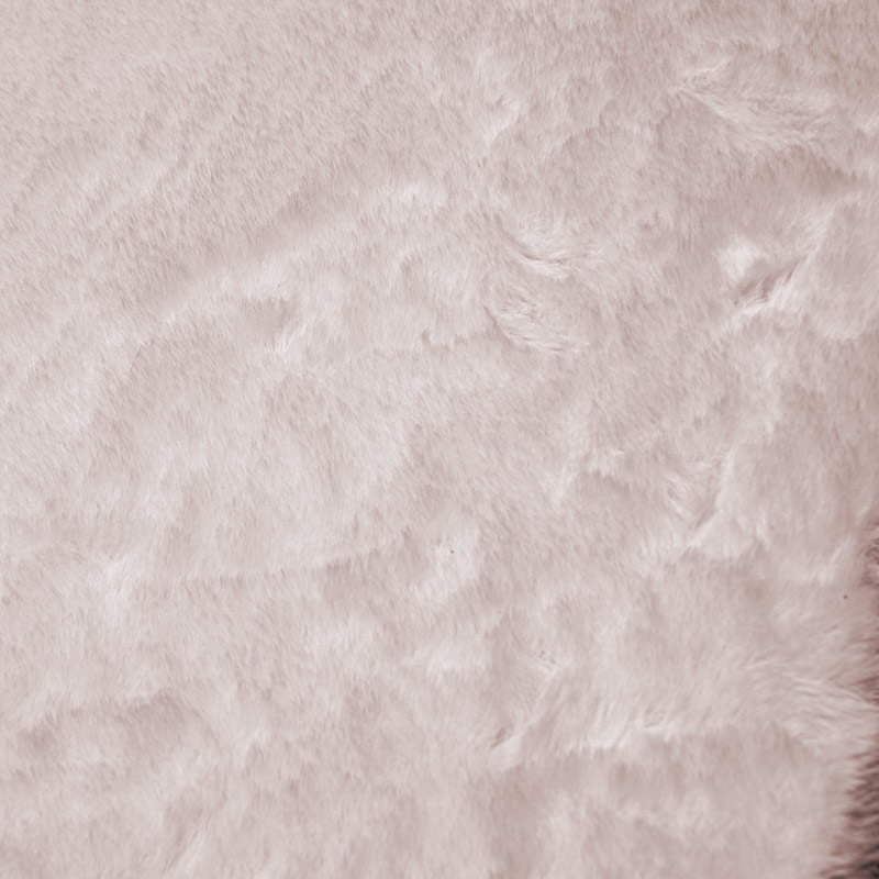Tapis rond 'Sweety' rose