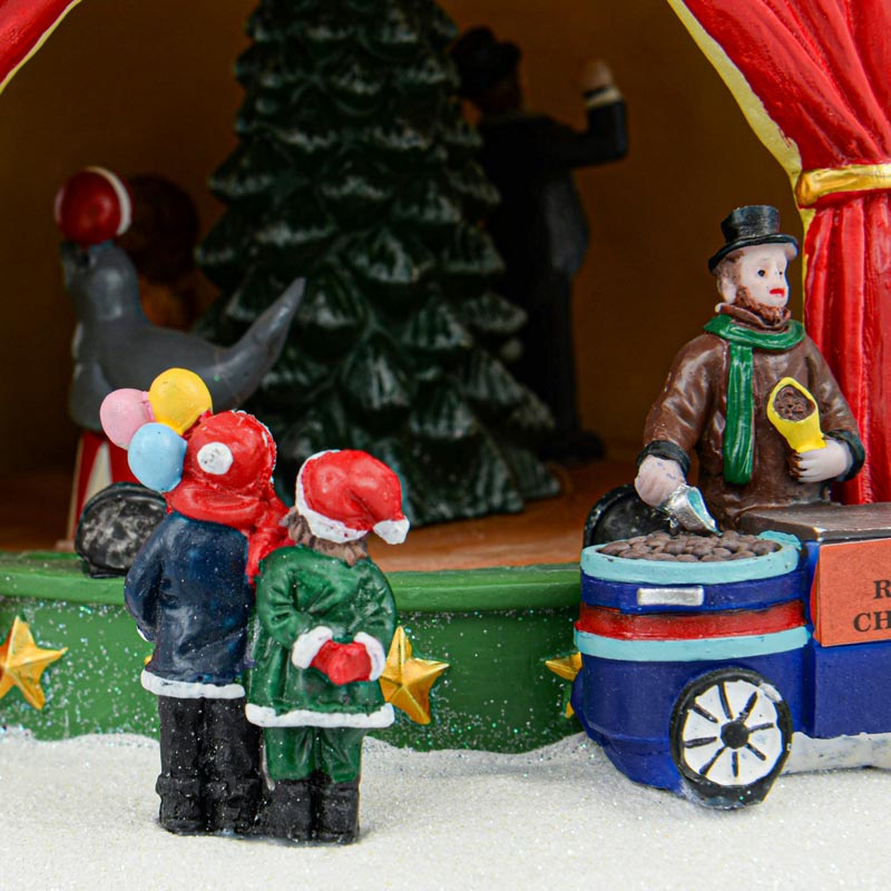 Scénette circus led et musicale