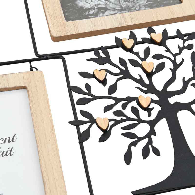 Pêle-mêle 4 photos 'Harmonie' arbre de vie