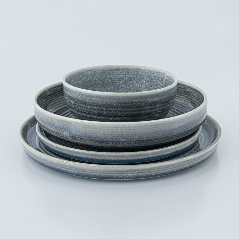 Bol 'Nahia' bleu gris