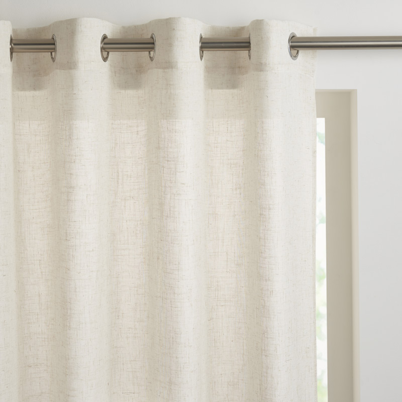 Voilage effet chiné 'Isaura' beige