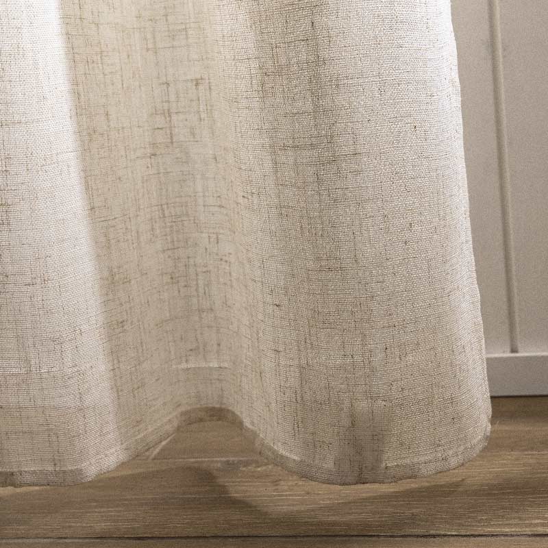 Voilage effet chiné 'Ottilia' beige