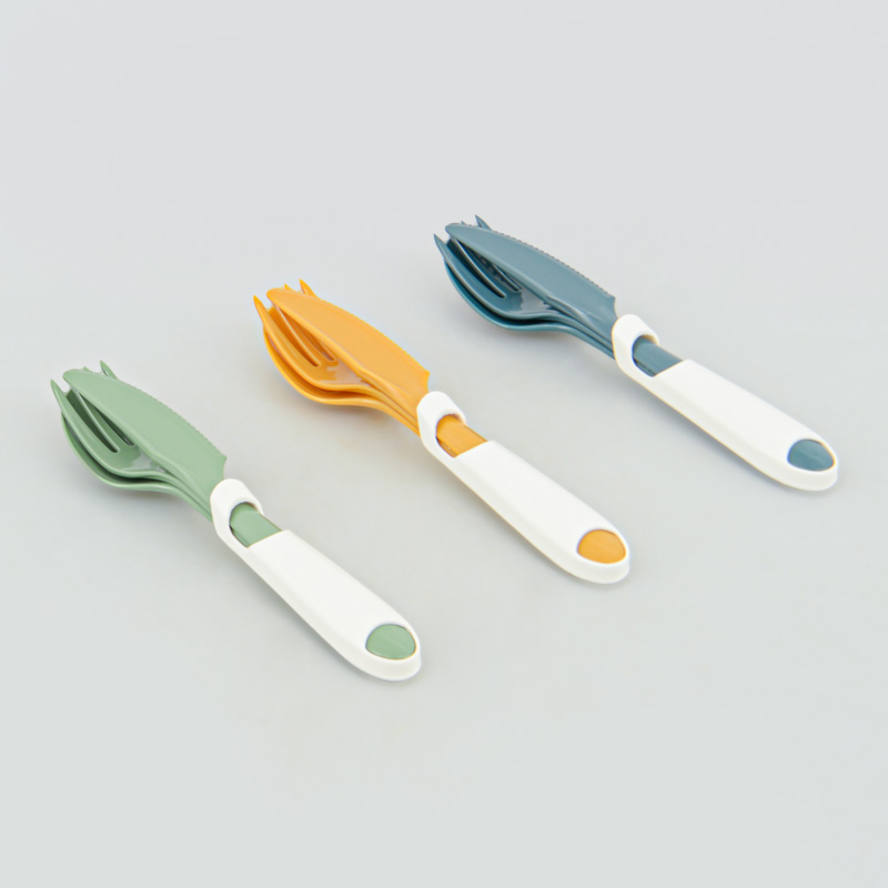 Lot de 3 sets de 3 couverts réutilisables