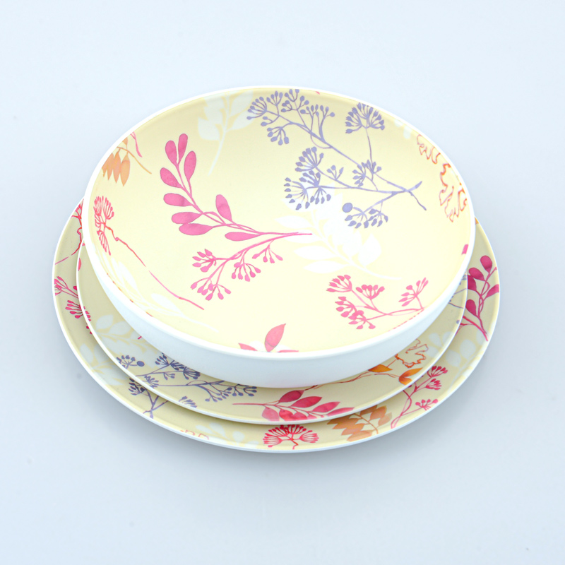 Coupelle 'Lise' beige et rose