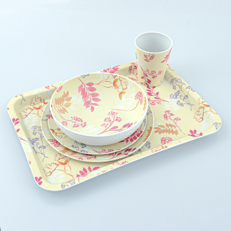 Coupelle 'Lise' beige et rose