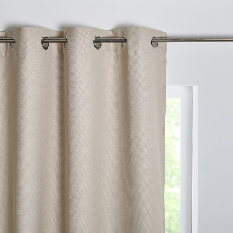 Rideau occultant jacquard 'Luscinia' beige