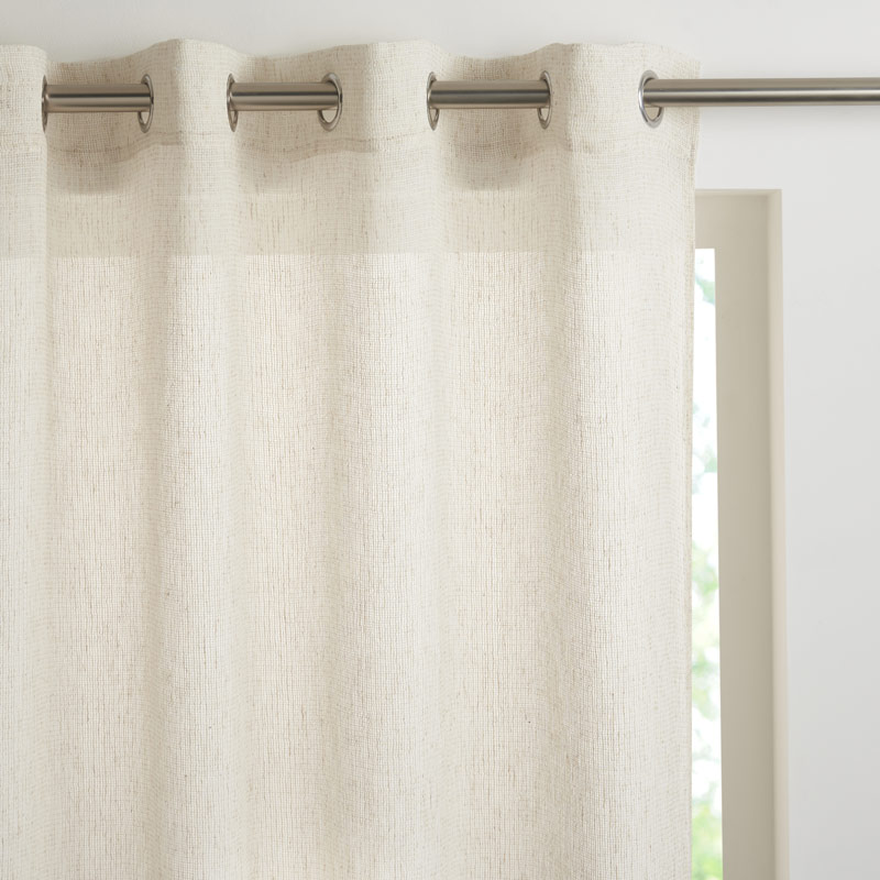 Voilage effet maille 'Ilie' beige