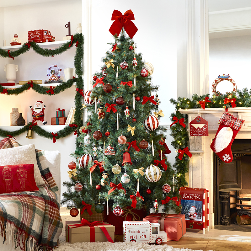 Lot de 6 noeuds déco dorés 'Douces Rêveries' 