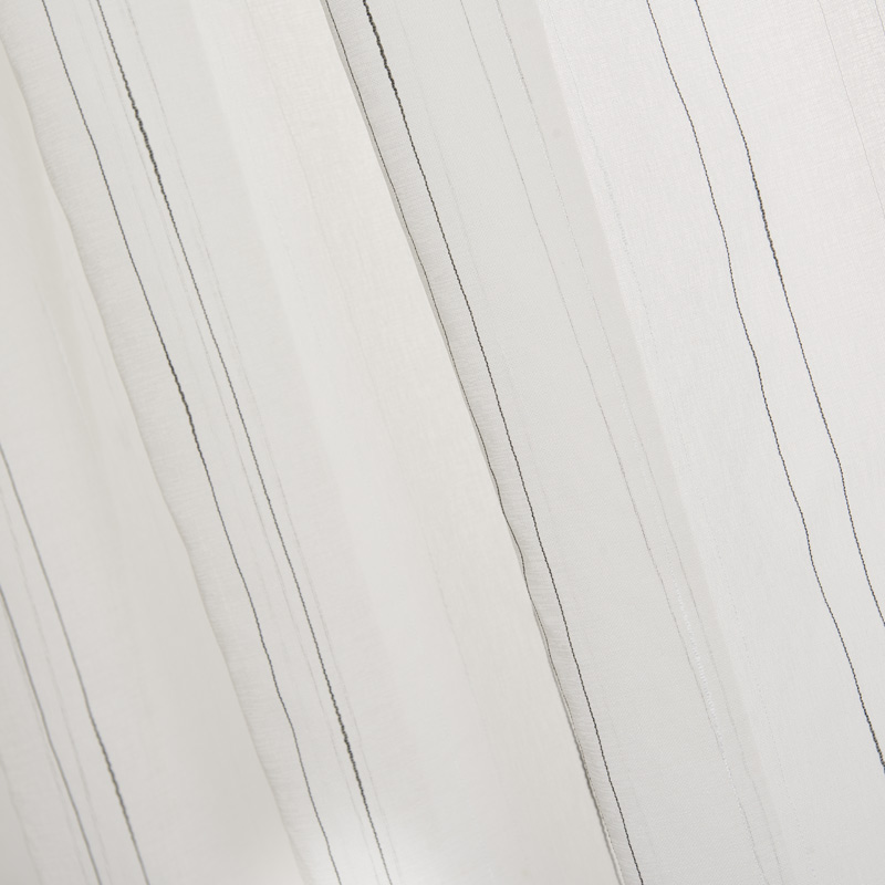 Voilage étamine 'Rafaële' blanc