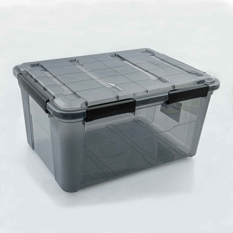 Bac de rangement 'Estanca' 75L gris