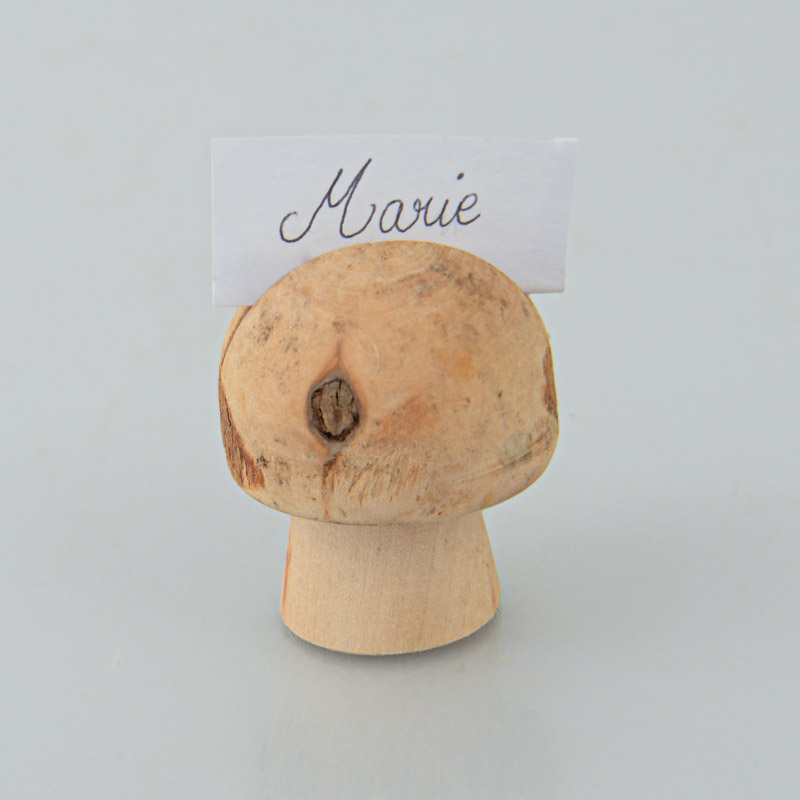 Porte-nom champignon