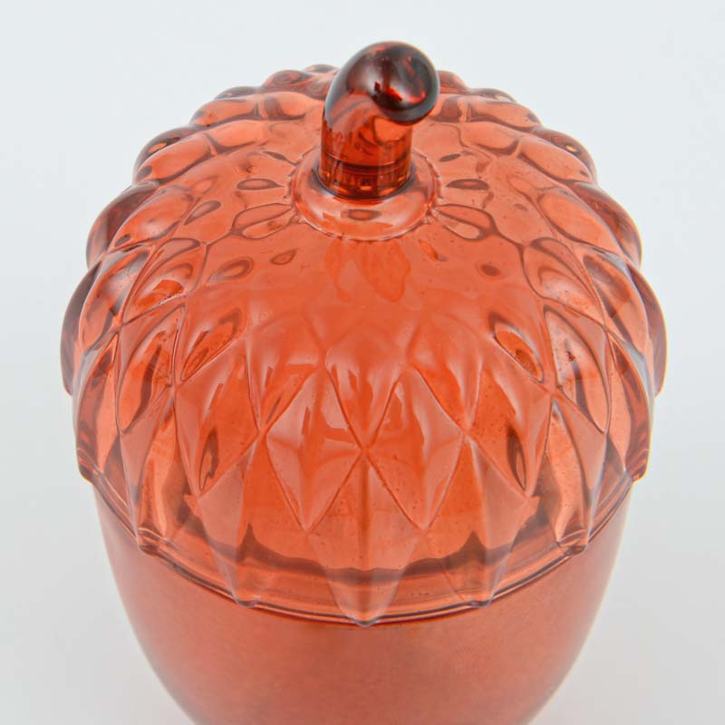 Vide-poche 'Coeur d'Automne' orange 