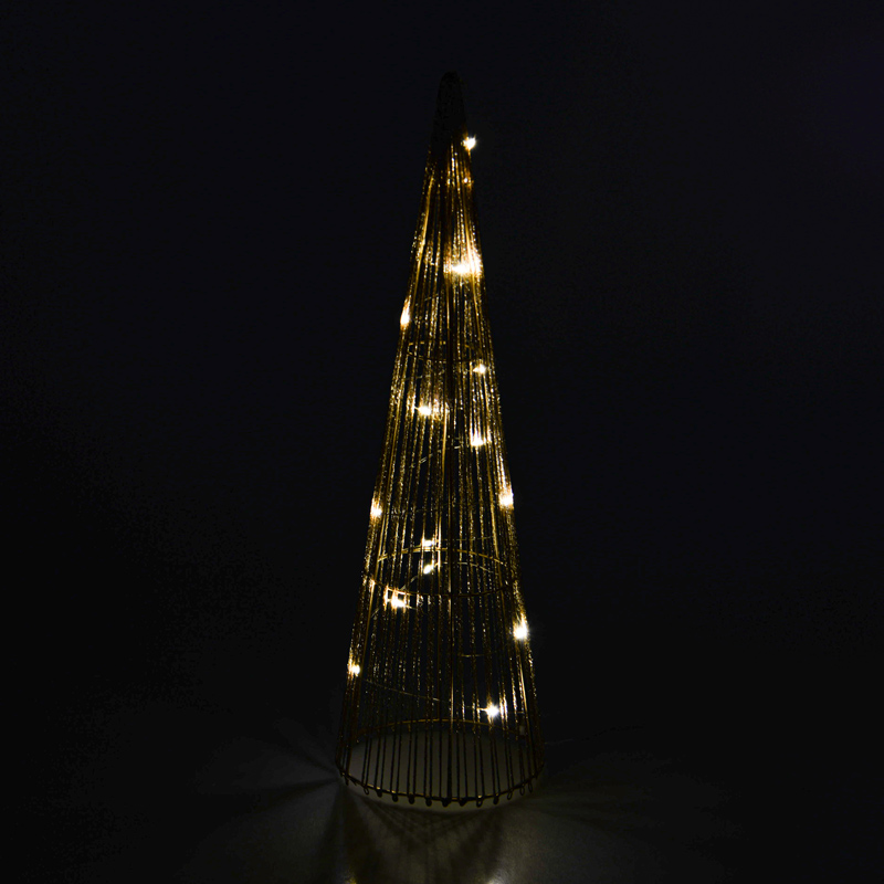 Cône filaire 15 micro led avec timer 