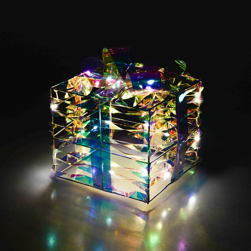 Cadeau hologramme 25 micro led avec timer