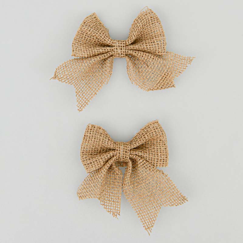 2 noeuds imitation jute 'Secrets des bois'