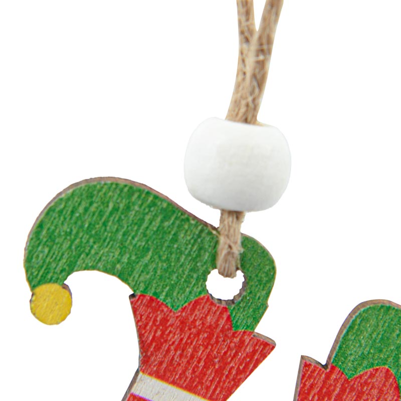 Lot de 2 jambes de lutin à suspendre