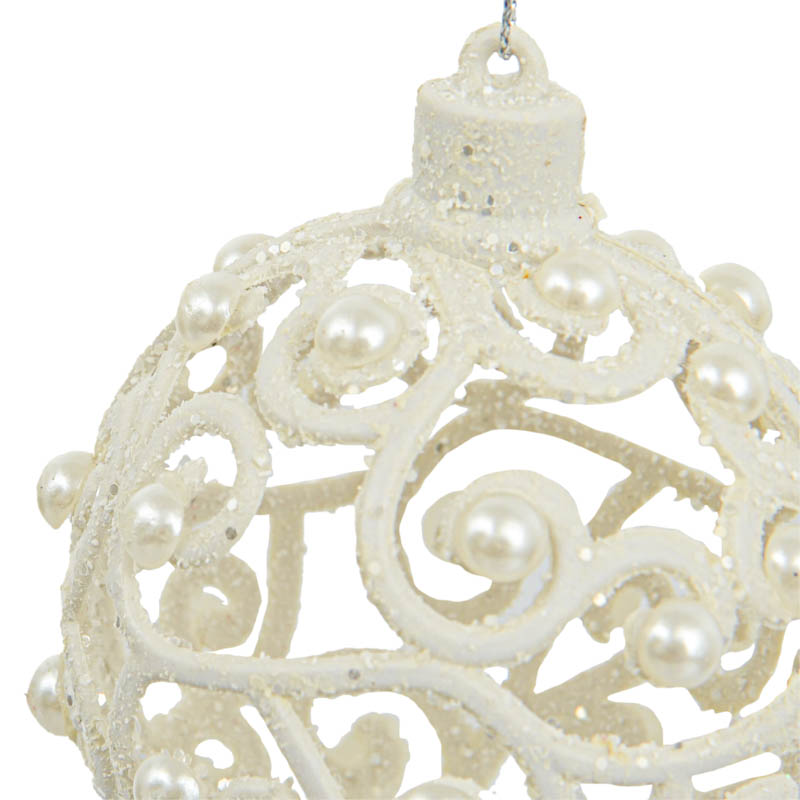 Boule scintillante avec perles