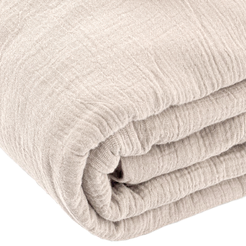 Chemin de lit 'Idylle' beige