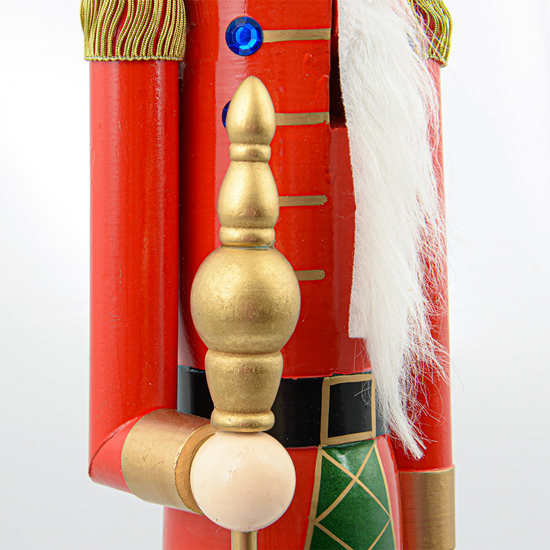 Casse noisette sceptre blanc et rouge