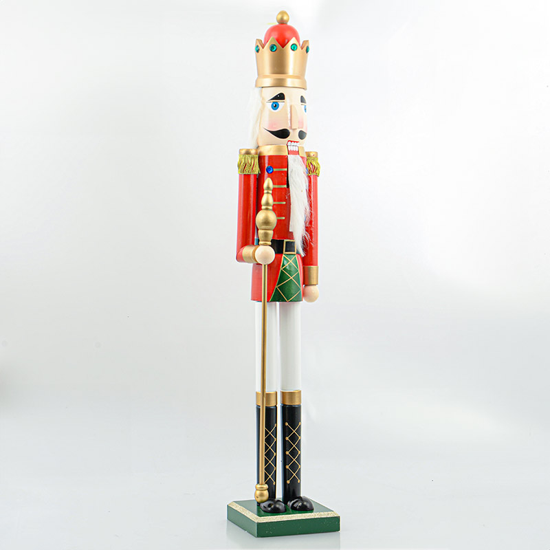 Casse noisette sceptre blanc et rouge