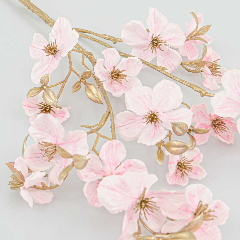 Tige de fleur de cerisier rose 